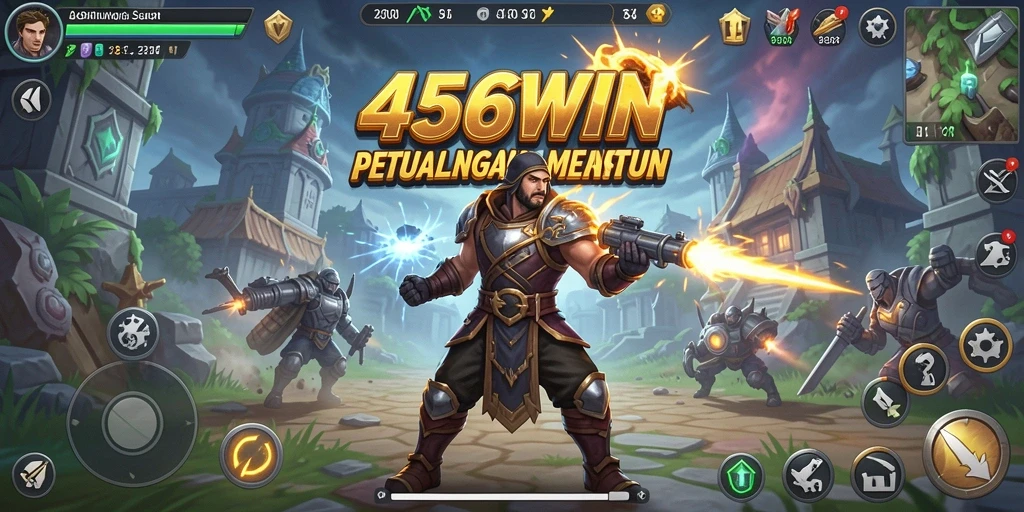 Tampilan gameplay menakjubkan dari 456WIN dalam suasana petualangan.
