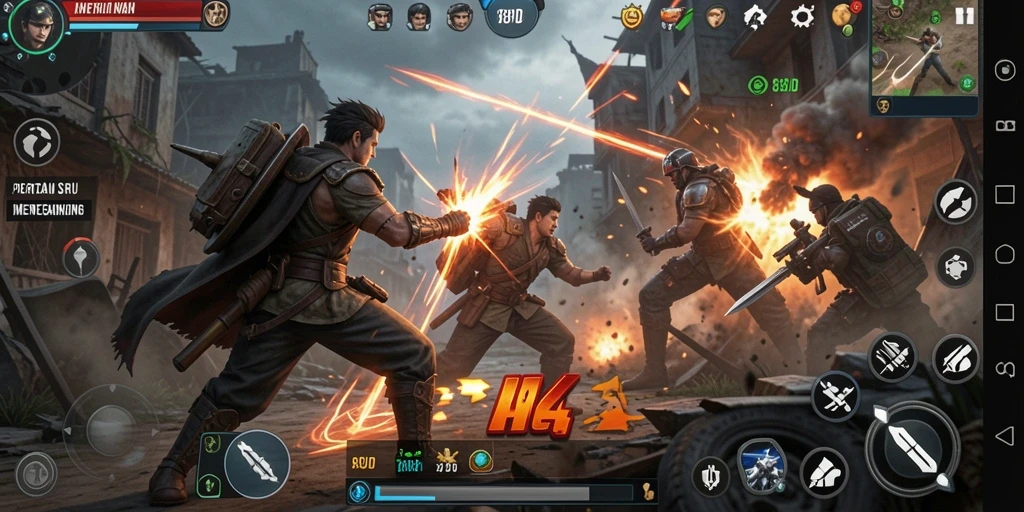 Gameplay <strong>88ID</strong> menampilkan pertarungan seru dengan karakter yang dinamis.