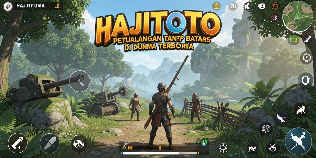 Tampilan gameplay Open World yang menakjubkan di HAJITOTO.