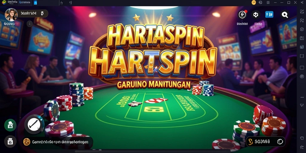 Tampilan menarik dari gameplay HARTASPIN yang mengasyikkan.