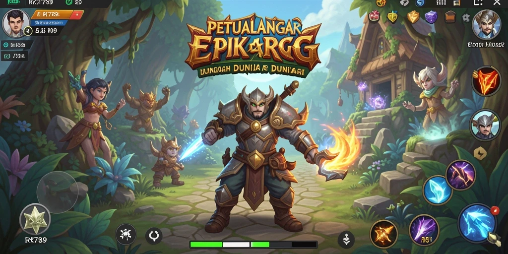 Tampilan gameplay menarik di RR789 dengan aksi RPG yang mendebarkan.