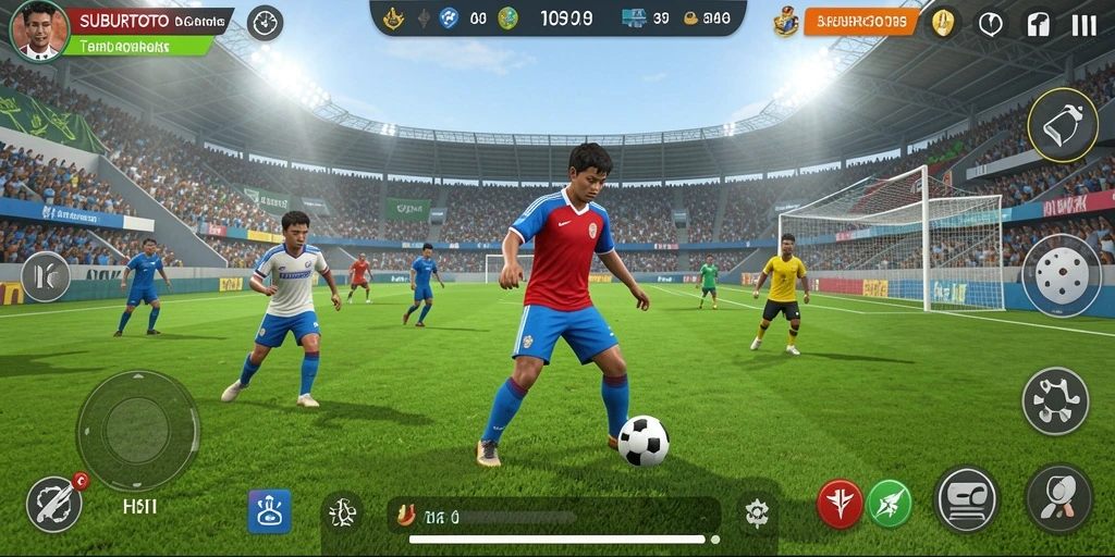 Tampilan menarik dari game SUBURTOTO saat pertandingan olahraga.