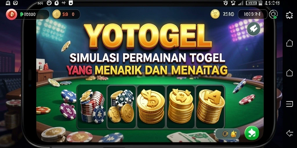 Tampilan gameplay yang seru dan interaktif dalam YOTOGEL.